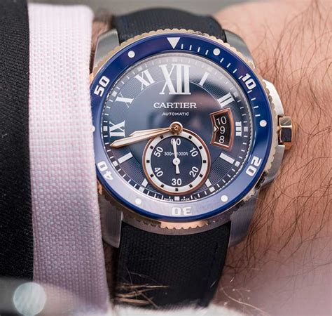 cartier calibre de cartier diver review